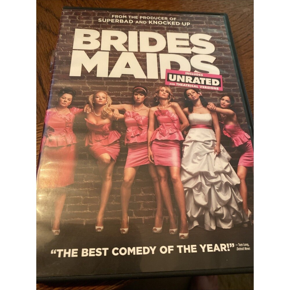 Bridesmaids (DVD, 2011) Rose Byrne Kristen Wiig Universal Rated R